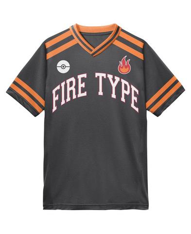 Pokemon Charizard Fire Type Unisex Soccer Jersey Exclusivité Games Zone